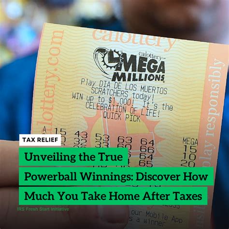 powerball winning after taxes.